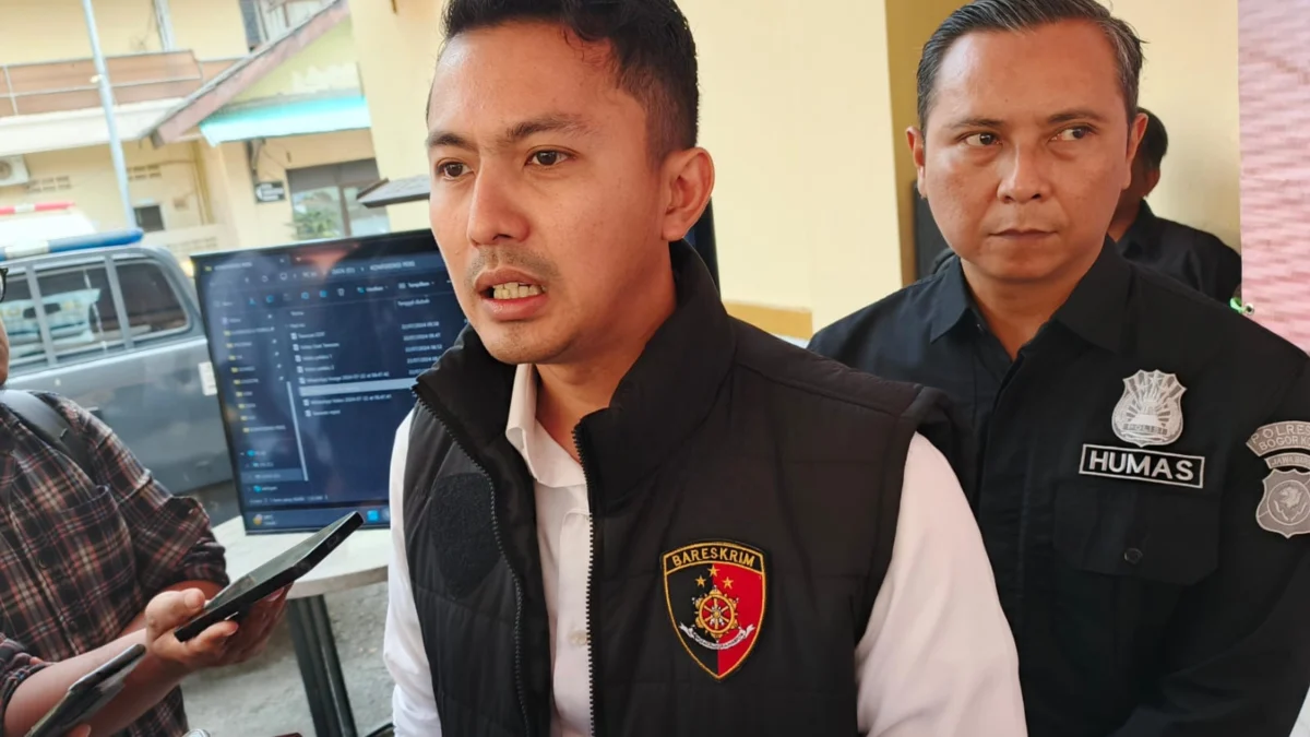 Kepala Satreskrim Polresta Bogor Kota, Kompol Luthfi Olot. (Yudha Prananda / Kabar Ekspres)