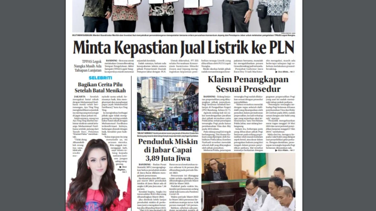 Epaper Jabar Ekspres 3 Juli 2024