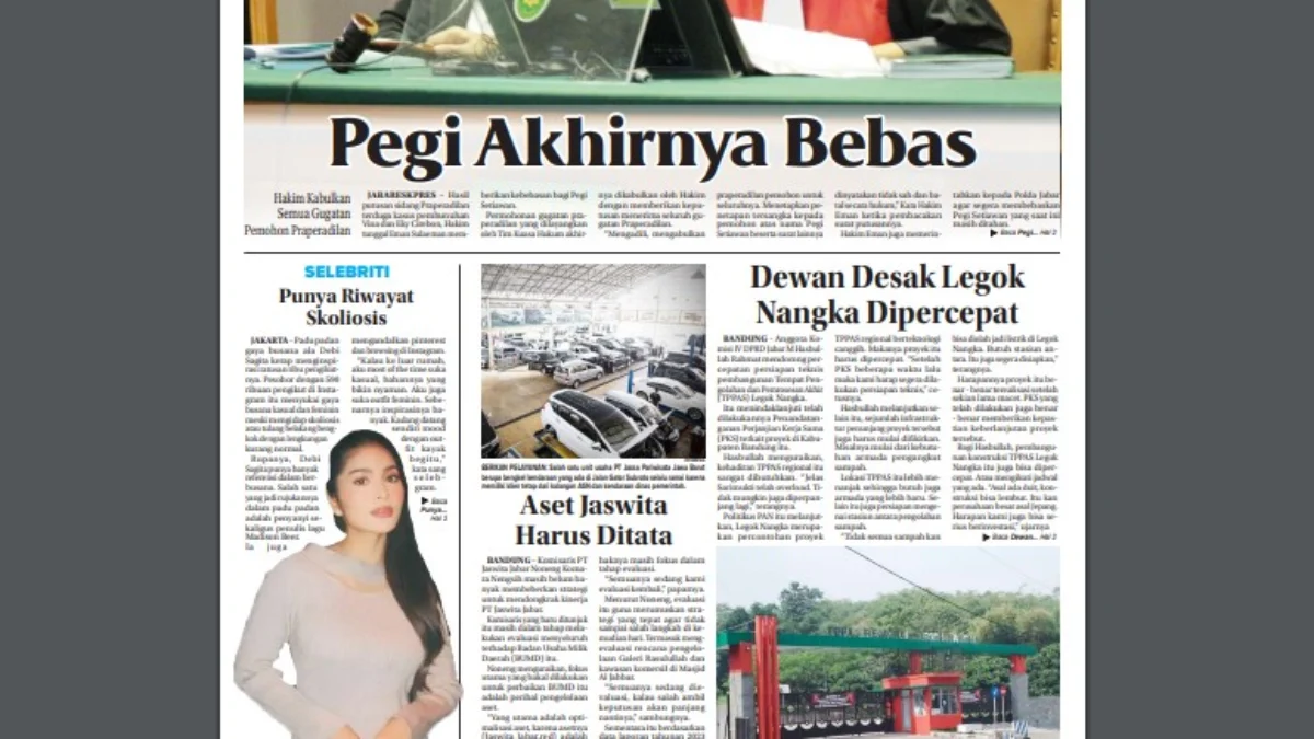 Epaper Jabar Ekspres 9 Juli 2024