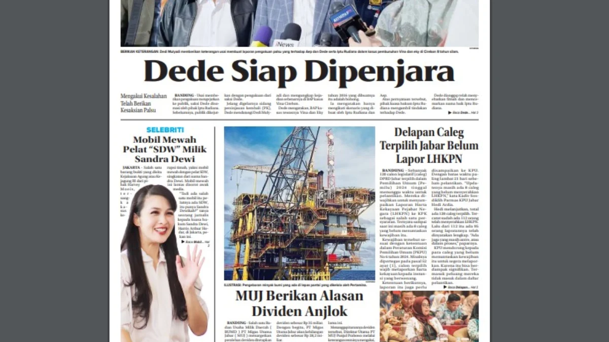 Epaper Jabar Ekspres 24 Juli 2024
