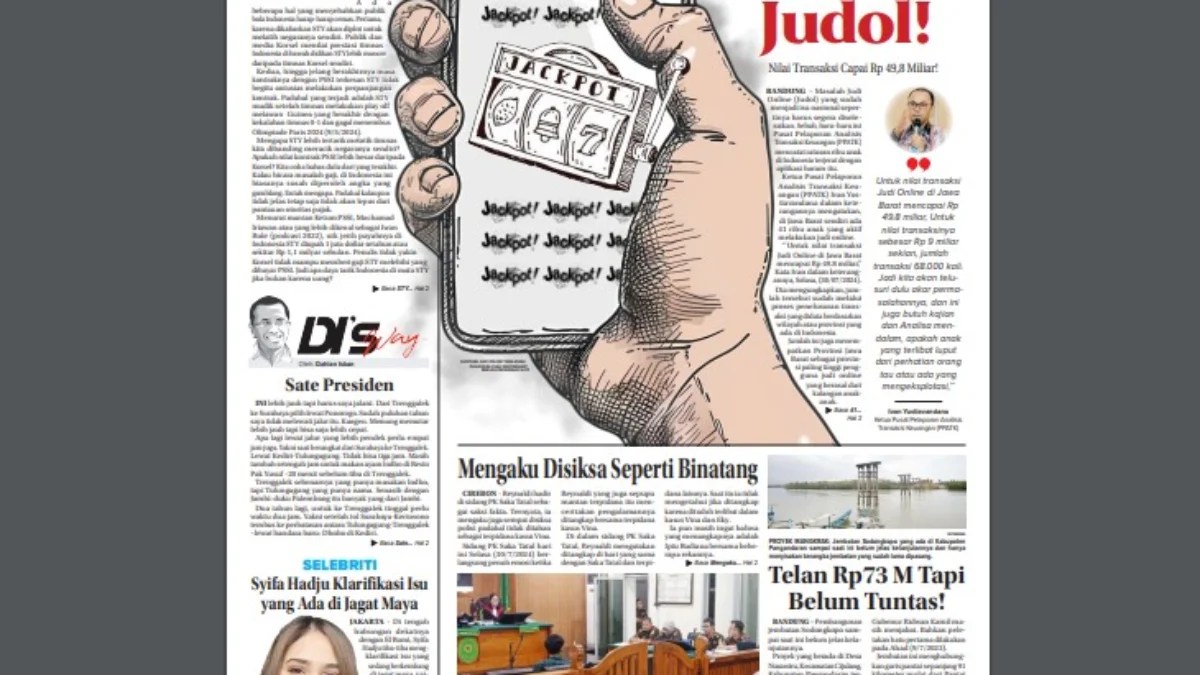 Epaper Jabar Ekspres 31 Juli 2024