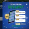 Give away dari Aplikasi penghasil uang ONESUN APP