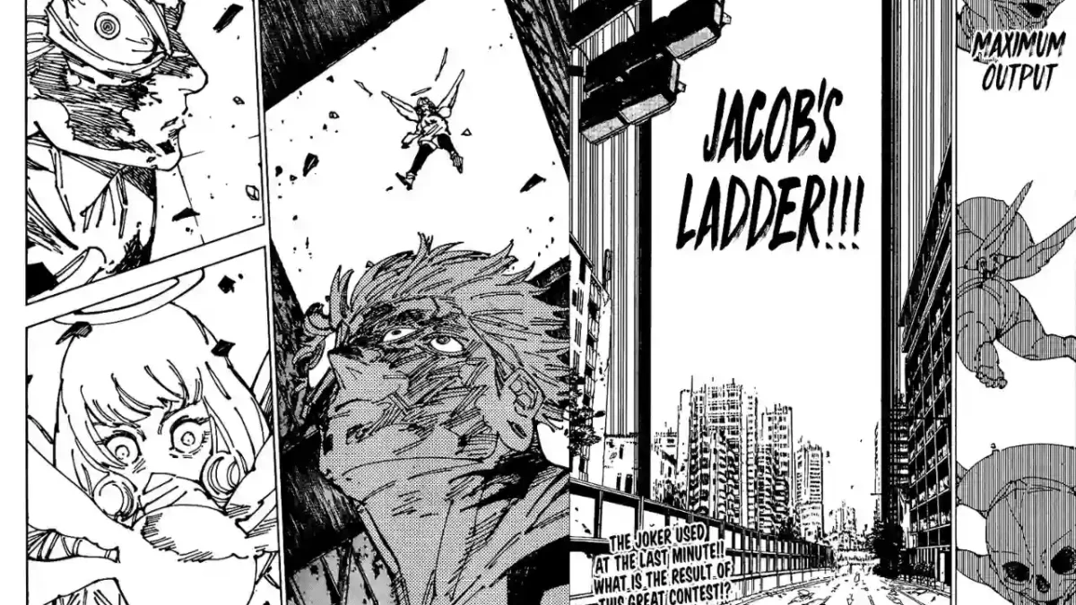 Review Lengkapa Jujutsu Kaisen Chapter 263: Hana Kurusu Muncul dan Siap Melibas Sukuna dengan Maximum Output Jacob's Ladder!