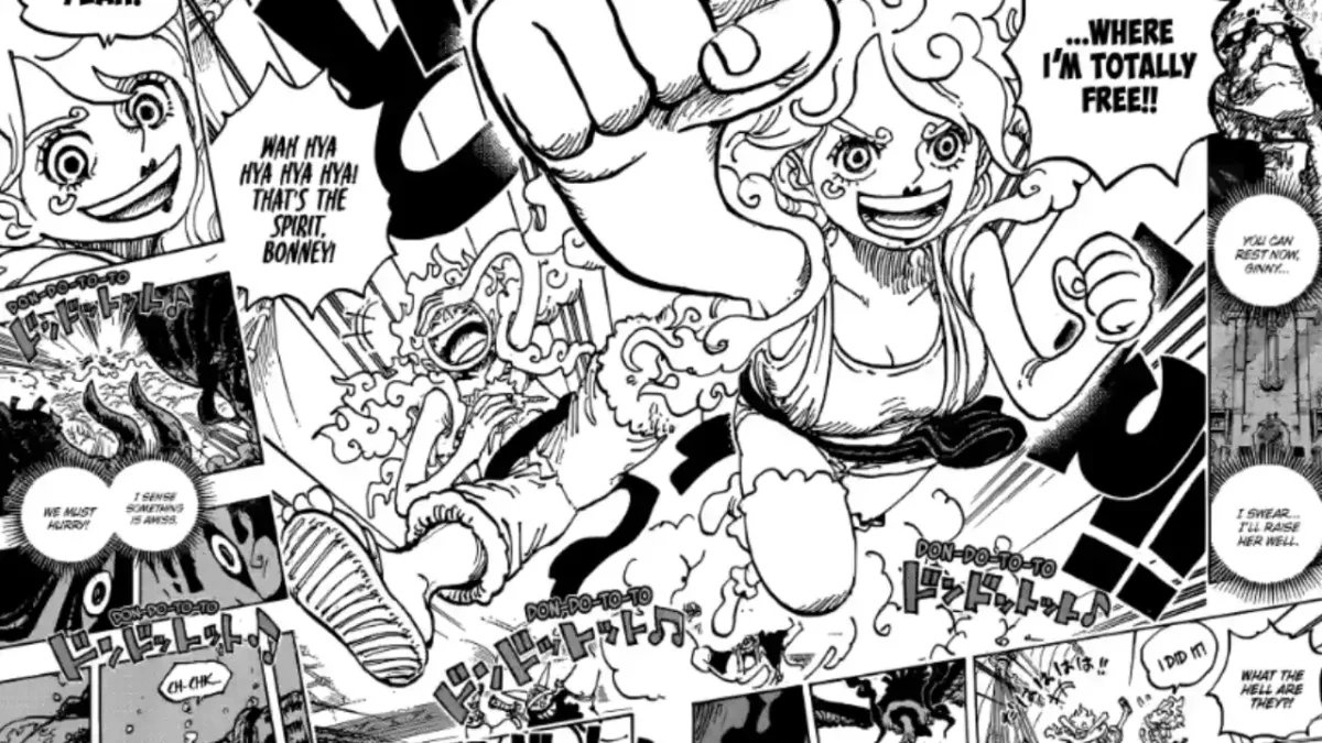 Spoiler One Piece Chapter 1121: Bonney Bakal Menghajar Wajah Gorosei Saturn dengan Sangat Keras!