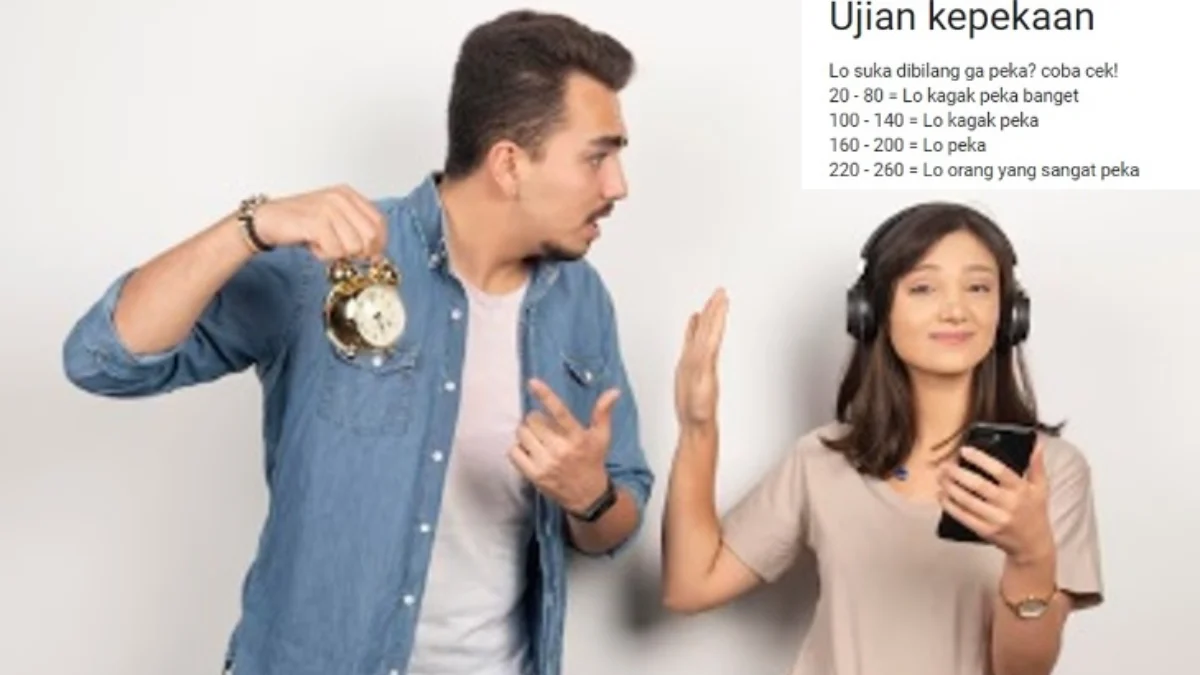 Link Tes Ujian Kepekaan Pasangan, cek level kepekaanmu disini.