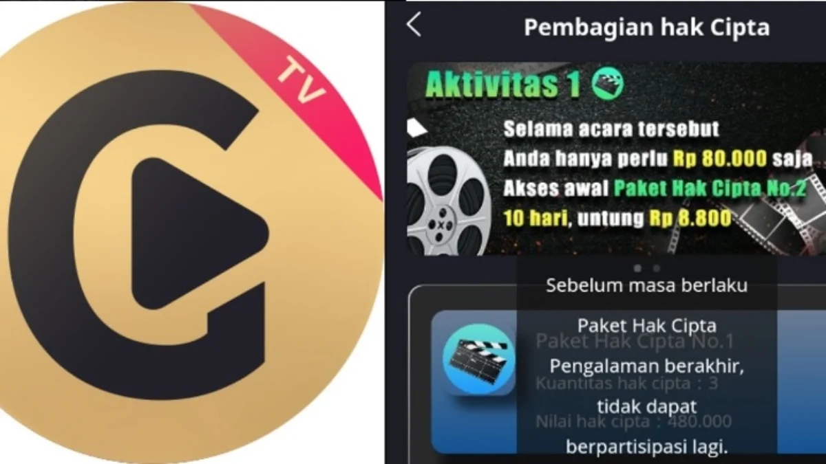 Aplikasi Goldshort TV yang mulai susah melakukan penarikan.