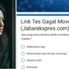 Link Tes ujian GAMON yang masih banyak dimainkan netizen.