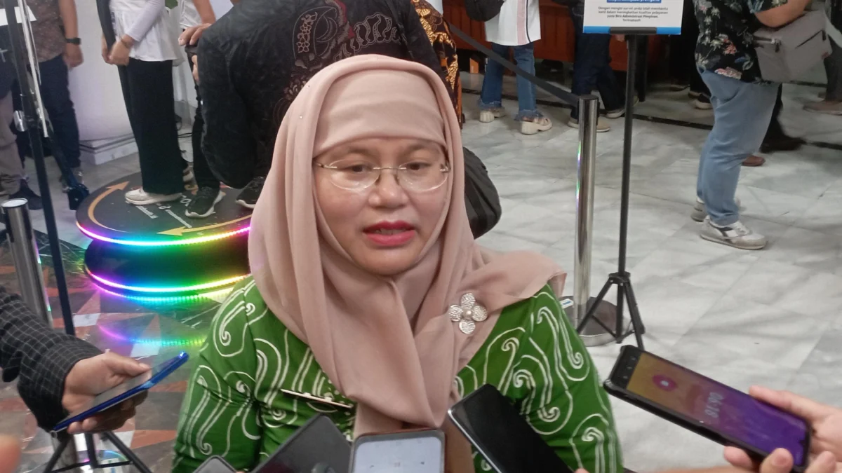 Dok. Kepala Dinkes Jabar, Vini Adiani Dewi. Jum'at (2/8). Foto. Sandi Nugraha.