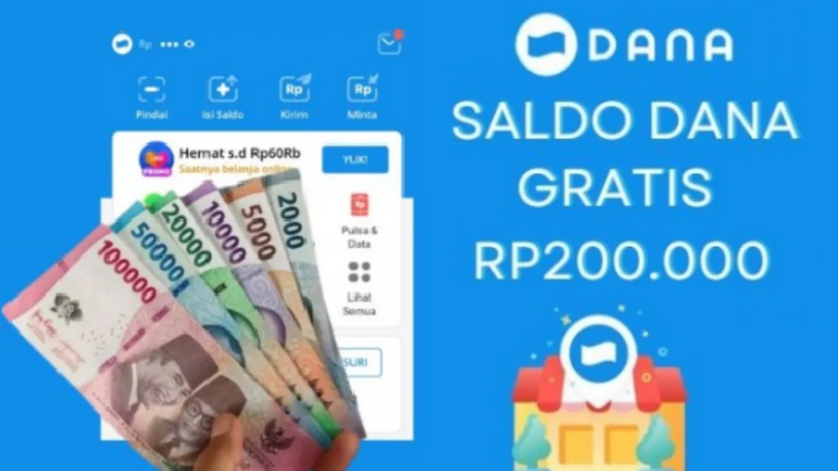 KLAIM Saat ini Juga! Saldo DANA Gratis Hingga Rp200.000 Pada Rabu, 21 Agustus 2024 Saldo DANA Gratis Hingga Rp200.000 Rabu, 21 Agustus 2024