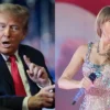 Taylor Swift belum bereaksi terhadap unggahan foto palsu oleh Donald Trump, yang menampilkan dirinya seolah mendukung calon presiden dari Partai Republik tersebut.