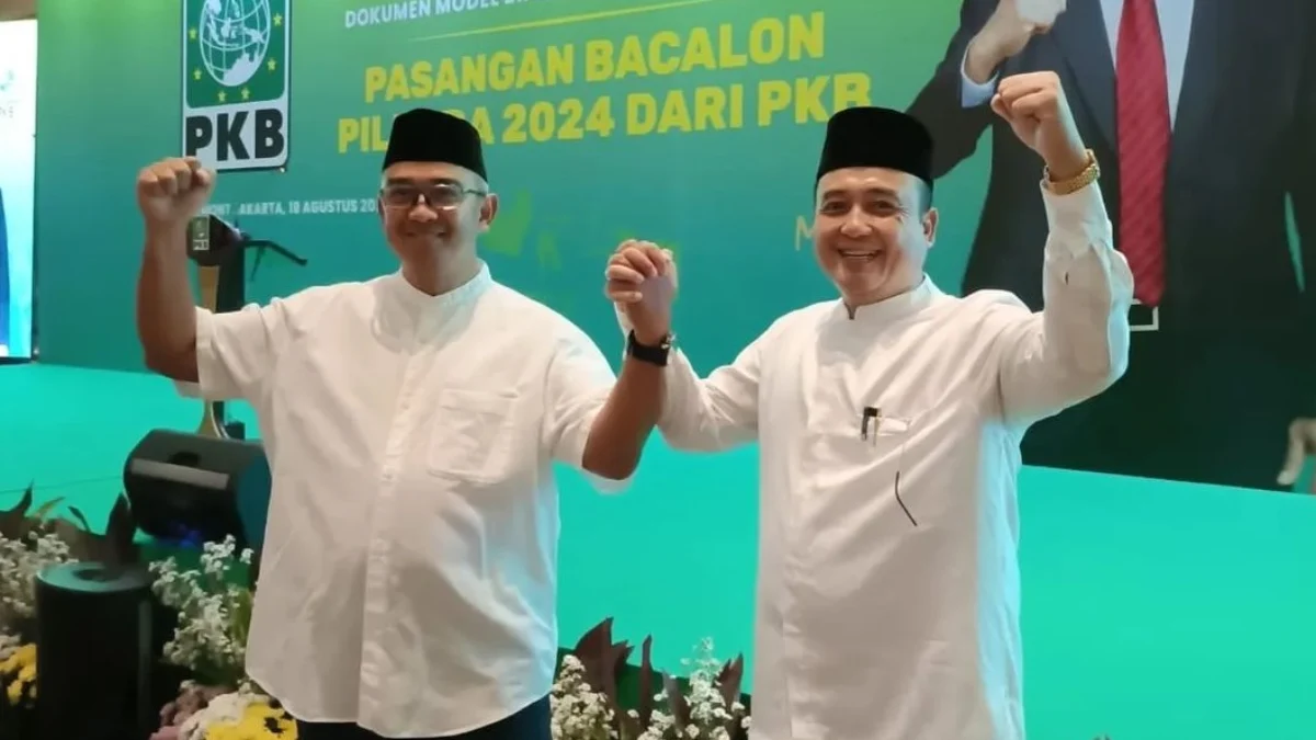 Pilwakot Bandung, Farhan-Erwin Tinggal Tunggu Deklarasi SIAP MENANGKAN PILWAKOT: NasDem dan PKB sepakat mengusung pasangan Muhammad Farhan-Erwin dalam Pilwakot Bandung 2024 yang sudah diresmikan di Fairmont Hotel, Jakarta, Minggu 18 Agustus 2024.