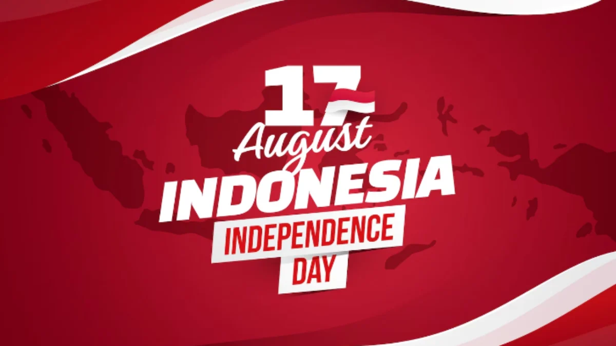 HUT RI ke Berapa 17 Agustus 2024 Sekarang? Ini Logo dan Temanya Ilustrasi Poster HUT RI 17 Agustus 2024, dengan Bendera Merah Putih/ Freepik