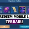 Kode Redeem ML Mobile Legends Terbaru Hari Ini, Jumat 9 Agustus 2024, Klaim Sebelum Kehabisan!
