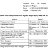 Pengumuman Jadwal CPNS 2024 dari BKN/ Tangkap Layar Surat Kepala BKN Nomor 5419/B-KS.04.01/SD/K/2024