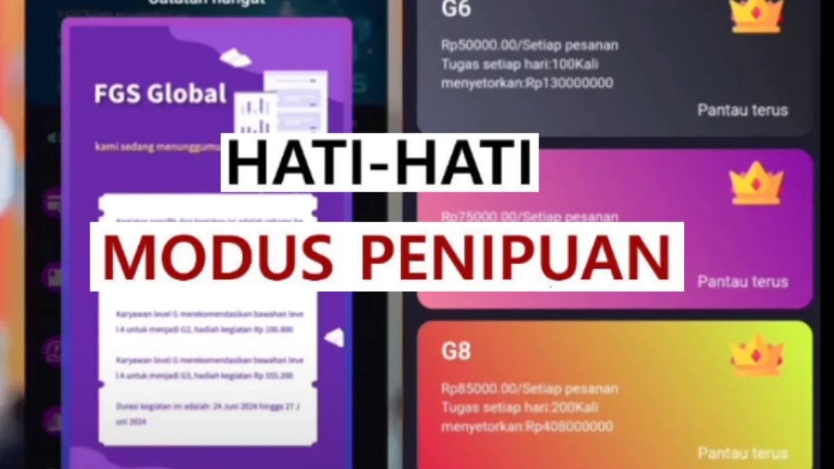 KABAR TERBARU! Aplikasi FGS Global, Benarkah Penghasil Uang atau Scam Penipuan? KABAR TERBARU! Aplikasi FGS Global, Benarkah Penghasil Uang atau Scam Penipuan?