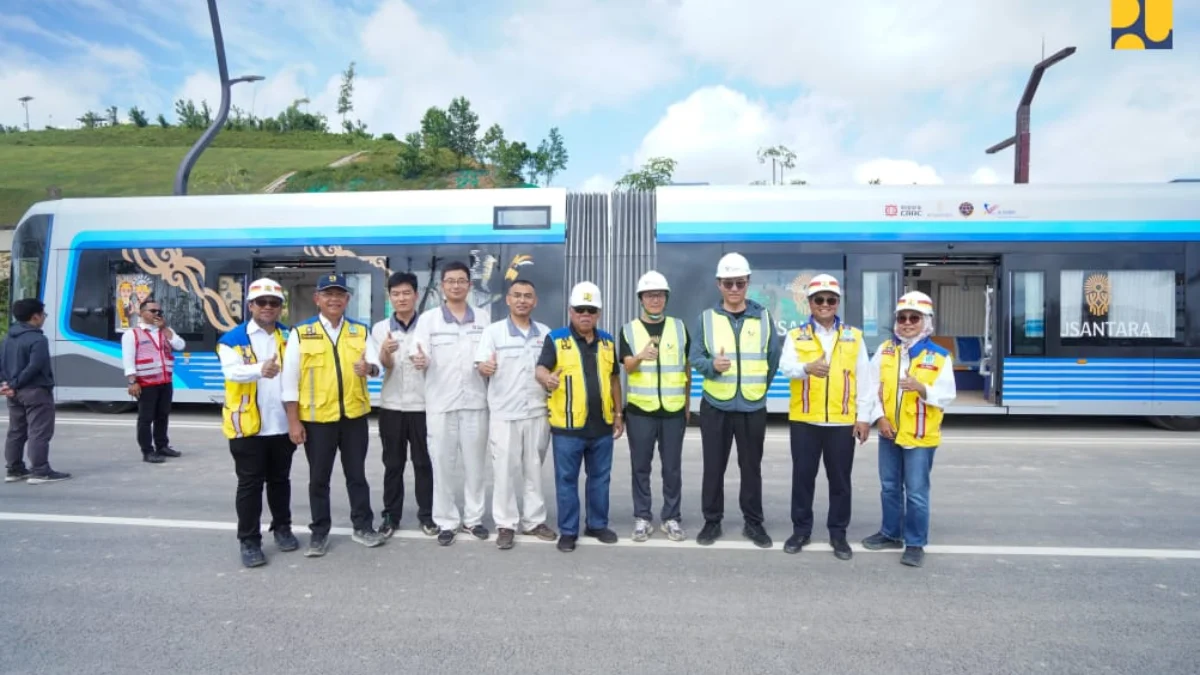 Kereta Otonom IKN Bisa Angkut 300 Penumpang Siap Digunakan HUT ke-79 RI