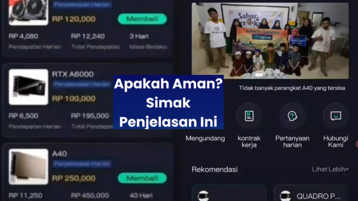 Mengenal Aplikasi Grapix AI Apakah Investasi Aman atau Penipuan?