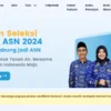 Laman Web SSCASN BKN/ Tangkap Layar sscasn.bkn.go.id