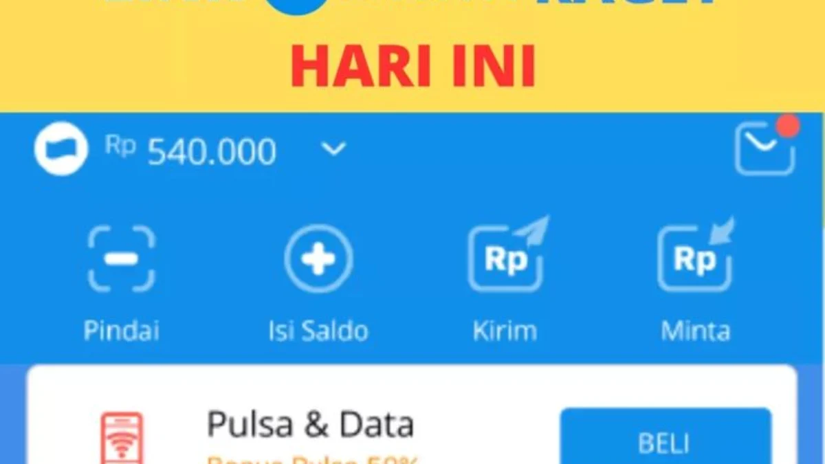 Rezeki Anak Soleh! Klaim Link Dana Kaget Rp100.000 Hari ini dan Dapatkan Saldo DANA Gratis! Rejeki akhir pekan untuk klaim link Dana kaget hari ini dan dapatkan Saldo DANA Gratis senilai Rp100.000. Ayo cek disini buruan.