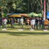 Lombat HUT RI karyawan Taman Safari Indonesia/ Istimewa/