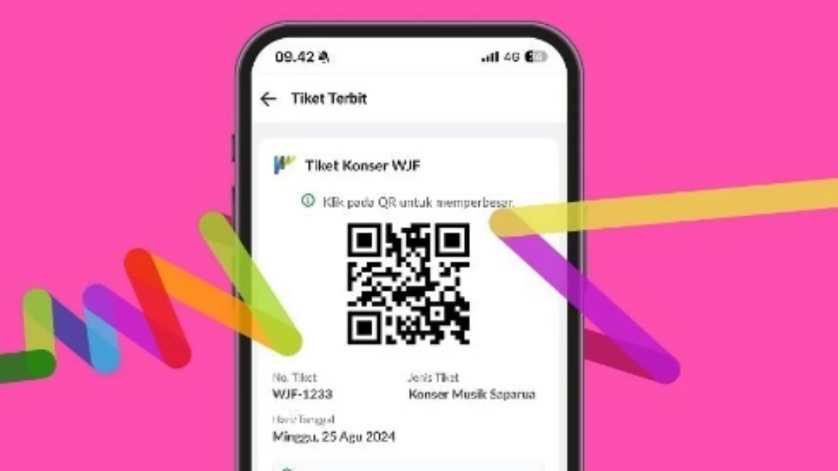Ilustrasi Penukaran Tiket Konser WJF 2024/ Instagram @thewestjavafest