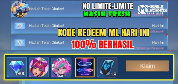 Kode Redeem ML Terbaru Senin 12 Agustus 2024, Segera Klaim ...