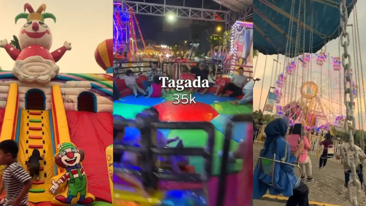 Ada Tagada, Ini 10 Wahana dan Harga Tiket Permainan di Festival Kuliner Summarecon Mall Bandung 2024 Wahana di Festival Kuliner Bandung 2024/ Kolase @summareconmall.bandung