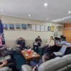 Kasus Pembunuhan WNI, Polisi Malaysia Cari Tersangka Penembakan Konjen RI Kuching R Sigit Witjaksono bersama jajarannya bertemu dengan Ketua Polis Daerah Miri. (foto/ANTARA)