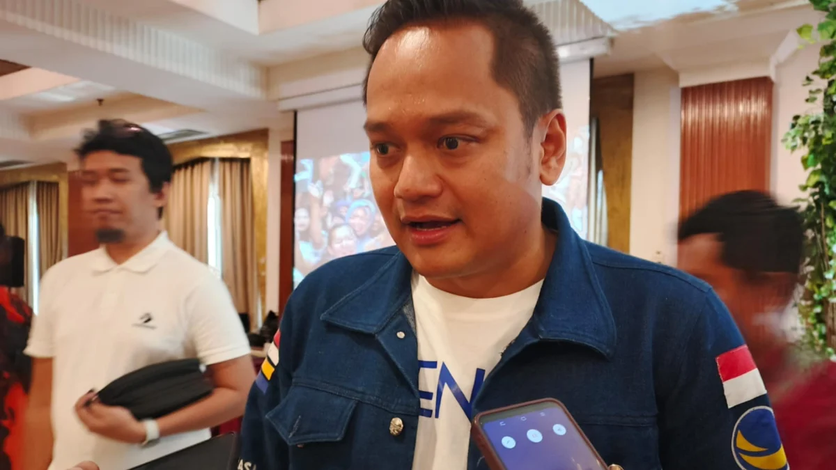 Sengketa Pileg Dapil Bogor Barat Dimenangkan NasDem, Benninu Minta KPU Bersikap Ketua DPD Partai NasDem Kota Bogor, Benninu Argoebie. (Yudha Prananda / Jabar Ekspres)