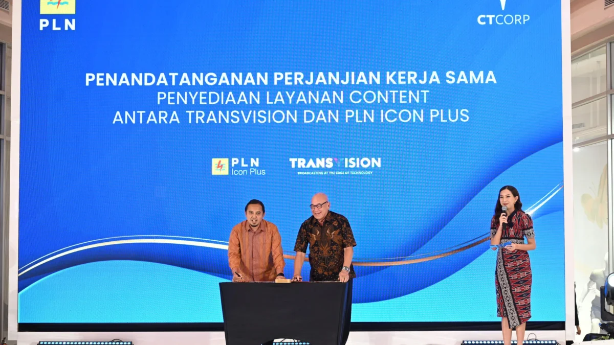 PLN Icon Plus dan Transvision Jalin Kerjasama untuk Masa Depan Hiburan Digital Indonesia PLN Icon Plus dan Transvision Jalin Kerjasama untuk Masa Depan Hiburan Digital Indonesia