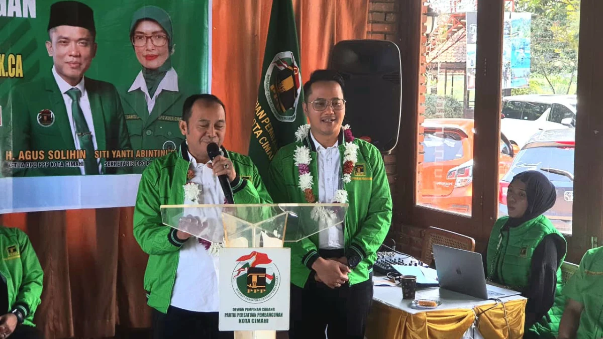 Ngatiyana-Adhitya Optimis Maju di Pilkada Cimahi 2024 Doc. Ngatiyana-Adithya saat di Konsolidasi dan Deklarasi Dukungan Partai Persatuan Pembangunan (PPP) di Alam Wisata Cimahi (AWC) (Ist)