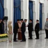 Dok. Proses Pelantikan Pj Bupati Bekasi baru menggantikan Dani Ramdan. Kamis (15/8). Foto. Sandi Nugraha.