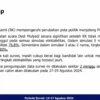 Zoom Meeting temuan Survei Jawa Barat yang dirilis oleh Indo Riset pada 14-17 Agustus 2024, elektabilitas Dedi Mulyadi naik pesat. (Jabar Ekspres/San)