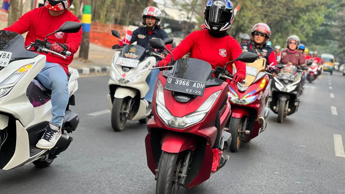 Semangat Kemerdekaan dan Solidaritas, Convoy Merdeka Honda PCX Gelar Beragam Aktivitas Penuh Makna