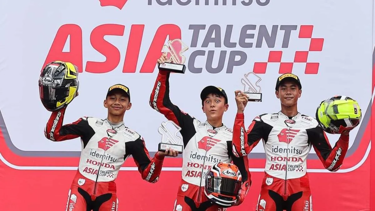 Jadi Kado HUT RI, Pebalap Binaan Astra Honda Kibarkan Merah Putih di Podium IATC Malaysia