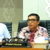 Wakil Ketua Baleg, Achmad Baidowi dalam panitia kerja (Panja) yang digelar oleh Baleg DPR RI dengan agenda pembahasan Rancangan Undang-Undang (RUU) Pilkada, Rabu (21/8/2024). (YouTube/TVR Parlemen)