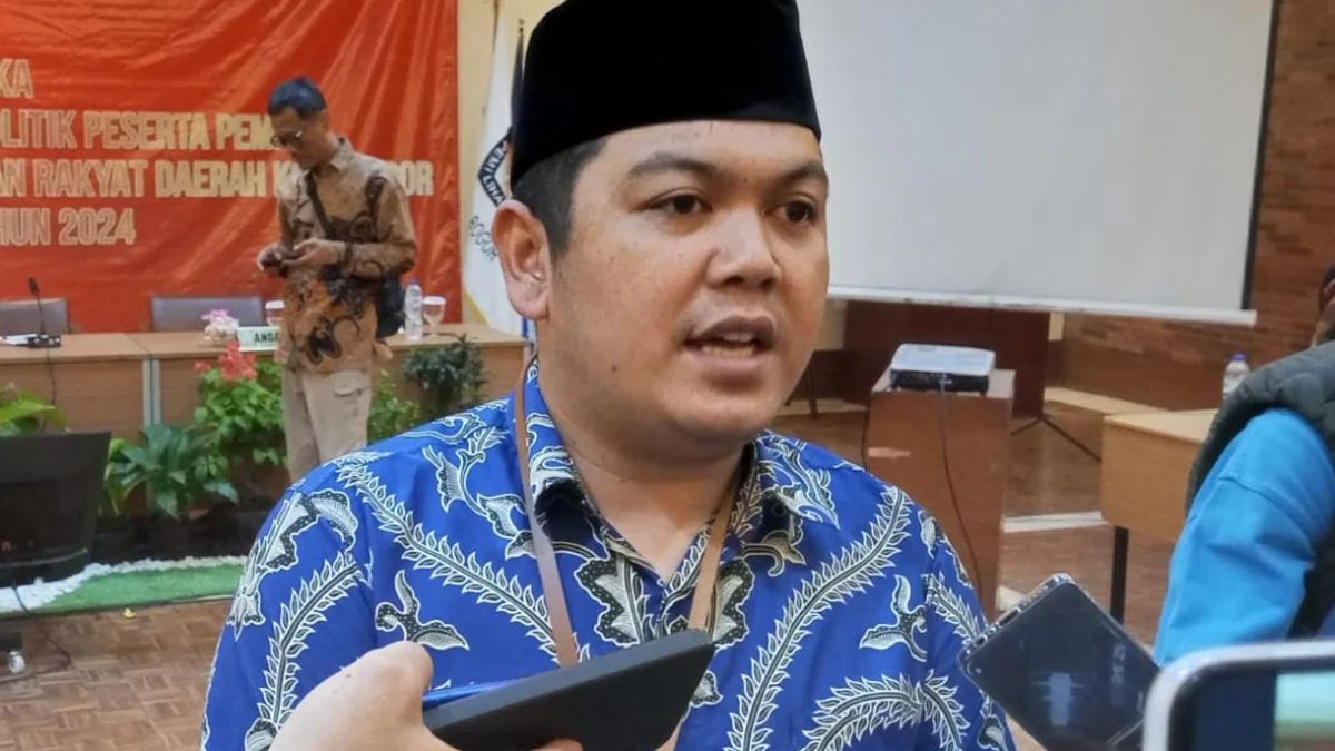 Alokasi Kursi DPRD Kota Bogor dan Calon Terpilih Ditetapkan, Ini Perolehannya! Ketua KPU Kota Bogor, Muhammad Habibi Zaenal Arifin. (Yudha Prananda / Jabar Ekspres)