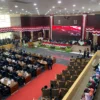 Suasana rapat paripurna jelang pelantikan 50 Anggota DPRD Kota Bogor periode 2034-2029, Selasa (27/8). (Yudha Prananda / Jabar Ekspres)