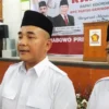 Ketua Dewan Pimpinan Cabang (DPC) Gerindra Kabupaten Sumedang, Heri Ukasah Sulaeman (kiri) saat ditemui beberapa waktu lalu. (DOK: Jabar Ekspres)