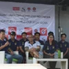 Momen peluncuran Tim Homeless Indonesia. Delapan orang bakal terbang ke Korea Selatan untuk berlaga dalam Homeless World Cup 2024 mendatang. (Nizar/Jabar Ekspres)