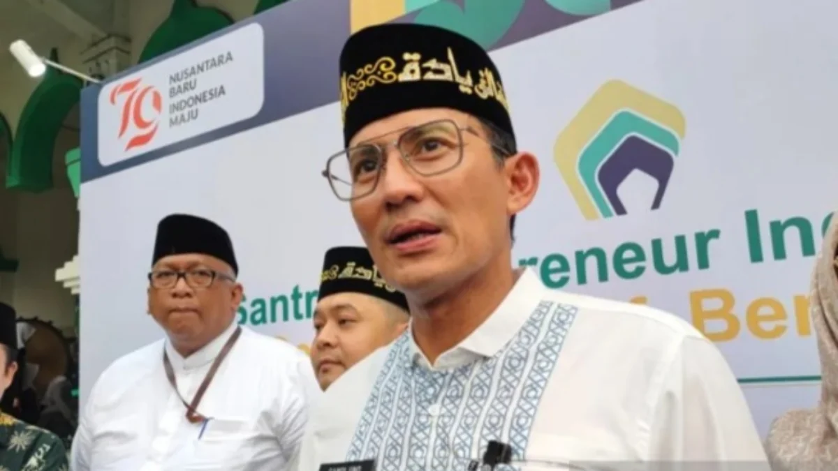 Menteri Pariwisata dan Ekonomi Kreatif (Menparekraf) Sandiaga Uno. (foto/ANTARA)