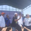 Doc. Kehadiran Artis Kondang Asal Cimahi Sutisna alias Sule dalam Pendaftaran Pasangan Calon Wali Kota dan Wakil Wali Kota Cimahi, Dikdik-Bagja di Kantor KPU Kota Cimahi (Mong)