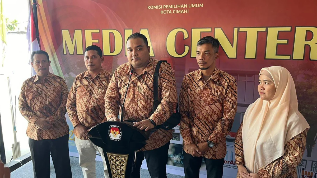 Doc. Ketua KPU Kota Cimahi, Anzhar Ishal Afryand Jelaskan Tahapan Pilkada Cimahi (mong)