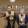 Arfi dan Yena mendaftar ke KPU Kota Bandung/
