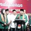 Dok. Pasangan Cagub Jabar 2024-2029, Acep Adang Ruhiat (kanan) - Gita KDI (kiri). Kamis, (29/8). Foto. Sandi Nugraha.