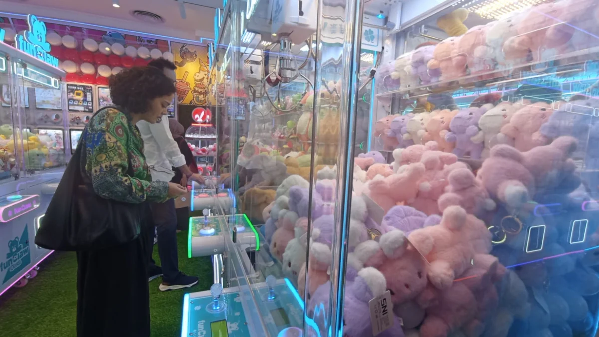 Pengunjung saat menikmati pemain Funclaw. Foto : Sandika Fadilah /Jabarekspres.com