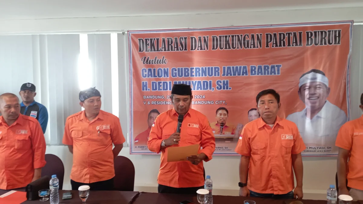 Partai Buruh Resmi Deklarasikan Dukung Demul di Pilgub Jabar 2024 Partai Buruh Resmi Deklarasikan Dukung Demul di Pilgub Jabar 2024