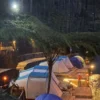 Valley Rahong 12 Camp Riverside/ Cek harga camping pinggir sungai di Pangalengan/ Instagram @valleyrahong12