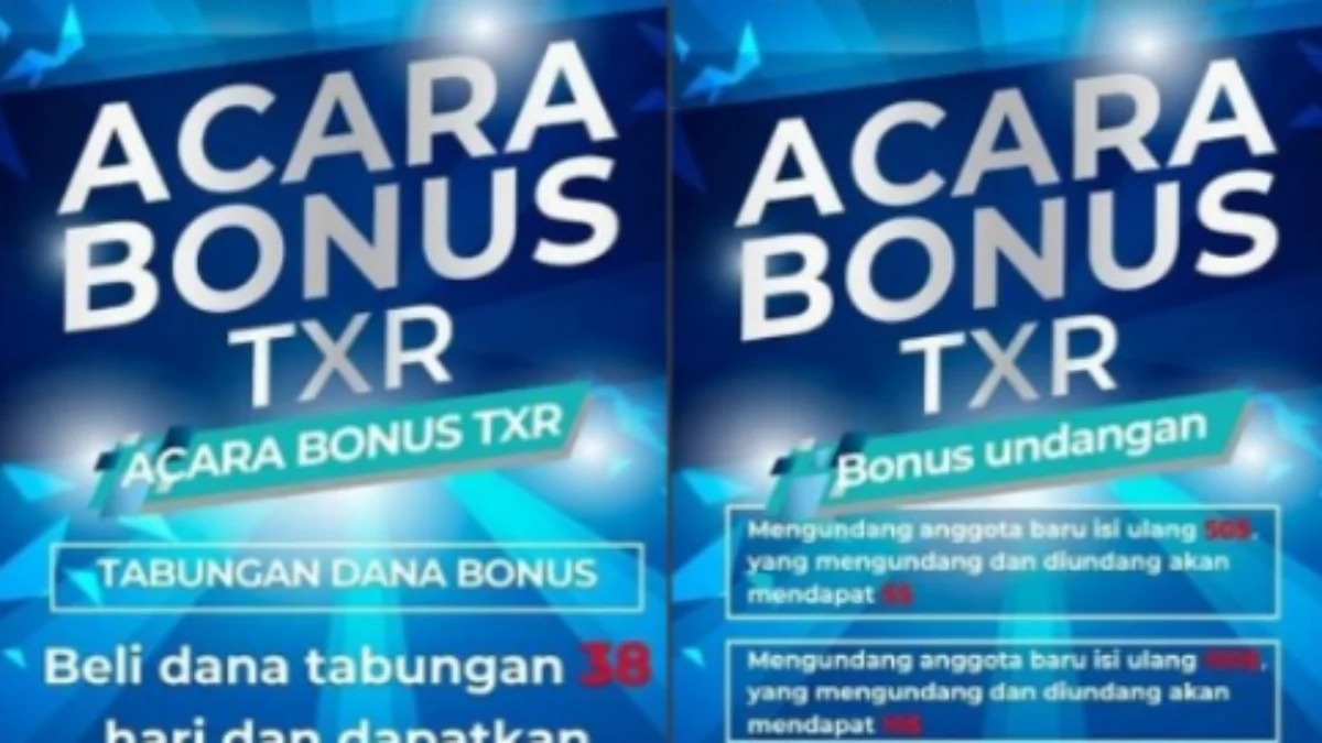 Aplikasi TXR Trading Scam Penipuan, Para Mentor Ponzi Gencar Cari Member Waspadalah!