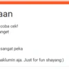 Nostalgia Link Ujian Kepekaan Google Form DISINI Gratis Tes Seberapa Peka Kamu